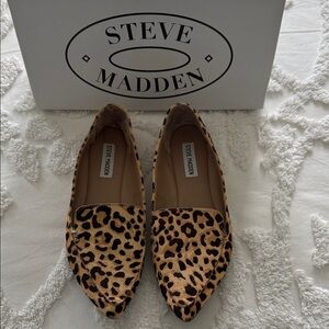 Steve Madden Leopard Print Flats